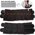 thumbnail image 6 of Vaslanda Neoprene Sauna Waist Trainer Corset Sweat Belt for Women Weight Loss Compression Trimmer Workout Fitness, 6 of 7