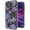 Purple Flowers, variant on GSA Floral Glitter Case for Coolpad Legacy Brisa - Purple Flowers