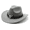Gray, variant on Top Hat Western Horn Woolen Jazz Hat Fedora Hats for Men Men and Women Ethnic Style Large Brim Felt Hat Womens Hats,Army Green