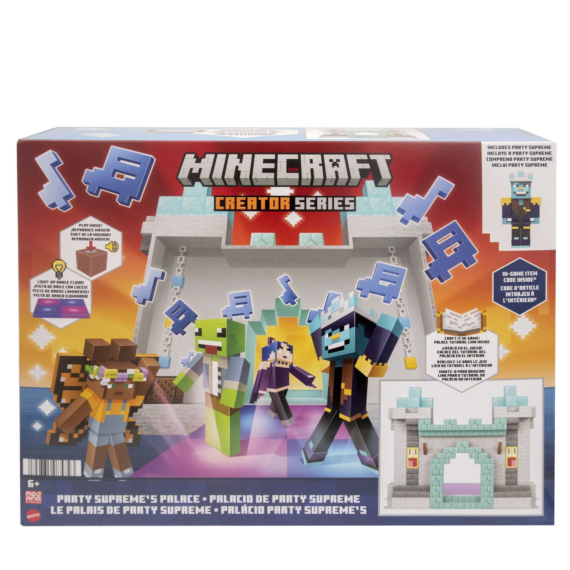 Minecraft Creator Series Party Supreme’s Palace Playset