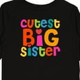 thumbnail image 4 of Inktastic Cutest Big Sister Girls Long Sleeve Toddler T-Shirt, 4 of 5