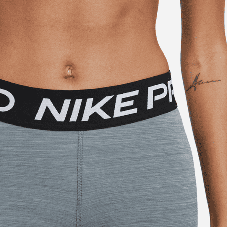 Nike Pro 365 Women's Tennis Tights - Smoke Grey Heather/Black