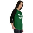 thumbnail image 2 of Inkmeso Blessed Mama Tshirt Tops For Mom Raglan&nbsp;Quarter&nbsp;Sleeve Graphic Shirt, 2 of 8