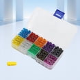 thumbnail image 1 of Fusible De Coche Combinación de fusibles automáticos de 100 piezas con juego de fusibles de hoja de coche con clip de caja para auto camión, 1 of 8