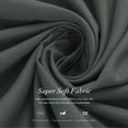 thumbnail image 5 of Subrtex Elastic Wrap Around Bed Skirt Dust Ruffle Smooth Soft Bed Frame Cover 15-inch Drop (Queen, Gray), 5 of 6