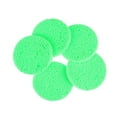 thumbnail image 6 of 5Pcs Makeup Tool Cleanup Exfoliator Face Wash Pad Cleansing Sponge Compress Puff Body Facial Cleaner GREEN 10CM, 6 of 8