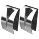 thumbnail image 1 of Juego de 6 ganchos para toallas de cocina, soporte adhesivo para toallas de baño, gancho para toallas montado en la pared de acero inoxidable, gancho para toallas de Metal, 7,8*5cm TUNC Sencillez, 1 of 5