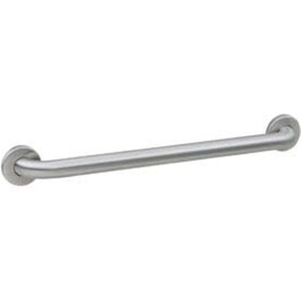 Bobrick Washroom Equipment B5806.99x36 1.25 in. dia. Stainless Steel Straight Peened Grab Bar