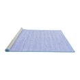 thumbnail image 2 of Ahgly Company Machine Washable Indoor Rectangle Oriental Blue Industrial Area Rugs, 4' x 6', 2 of 4