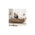 thumbnail image 5 of Mid Century Modern TV Stand - 72" Entertainment Center with Storage - Wood TV Console for 65/75/80 inch TVs, 5 of 6