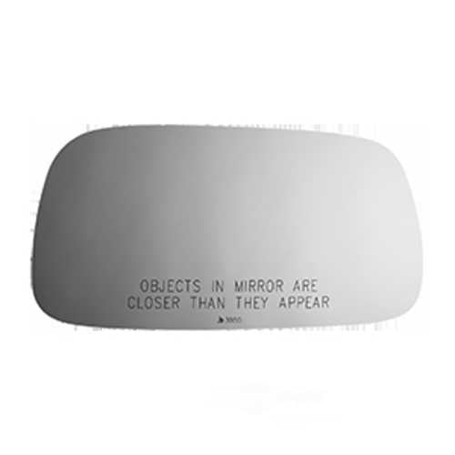 Burco Side View Mirror Replacement Glass - Clear Glass - 3550