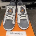 thumbnail image 2 of Ni - ke Ni - ke Air Jordan Retro 6 Low PSG Paris-St Germain Sz 10.5 US Mens DZ4133008 BNIB, 2 of 5