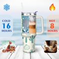 thumbnail image 4 of Cactus Cup with Handle and Straws 40 OZ Vacuum Insulated Travel Coffee Mug Birthday Present for Men Dad Son Husband Gifts for Him/Her Water Bottle, 4 of 7