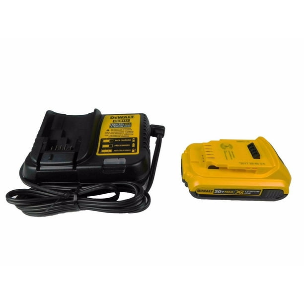 Dewalt 20V DCB112 Charger and 2 DCB203 Batteries