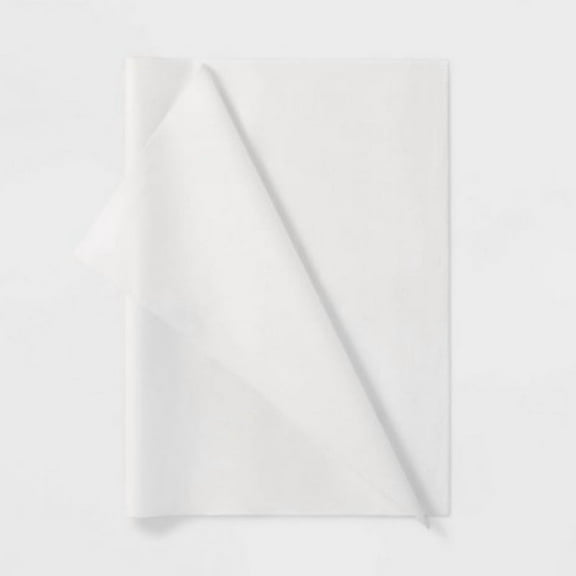 6ct Tissue Paper White - Gift Bag Accessory for All Occasions, Baby Shower, Birthday