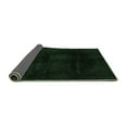 thumbnail image 2 of Ahgly Company Indoor Square Oriental Emerald Green Modern Area Rugs, 7' Square, 2 of 4