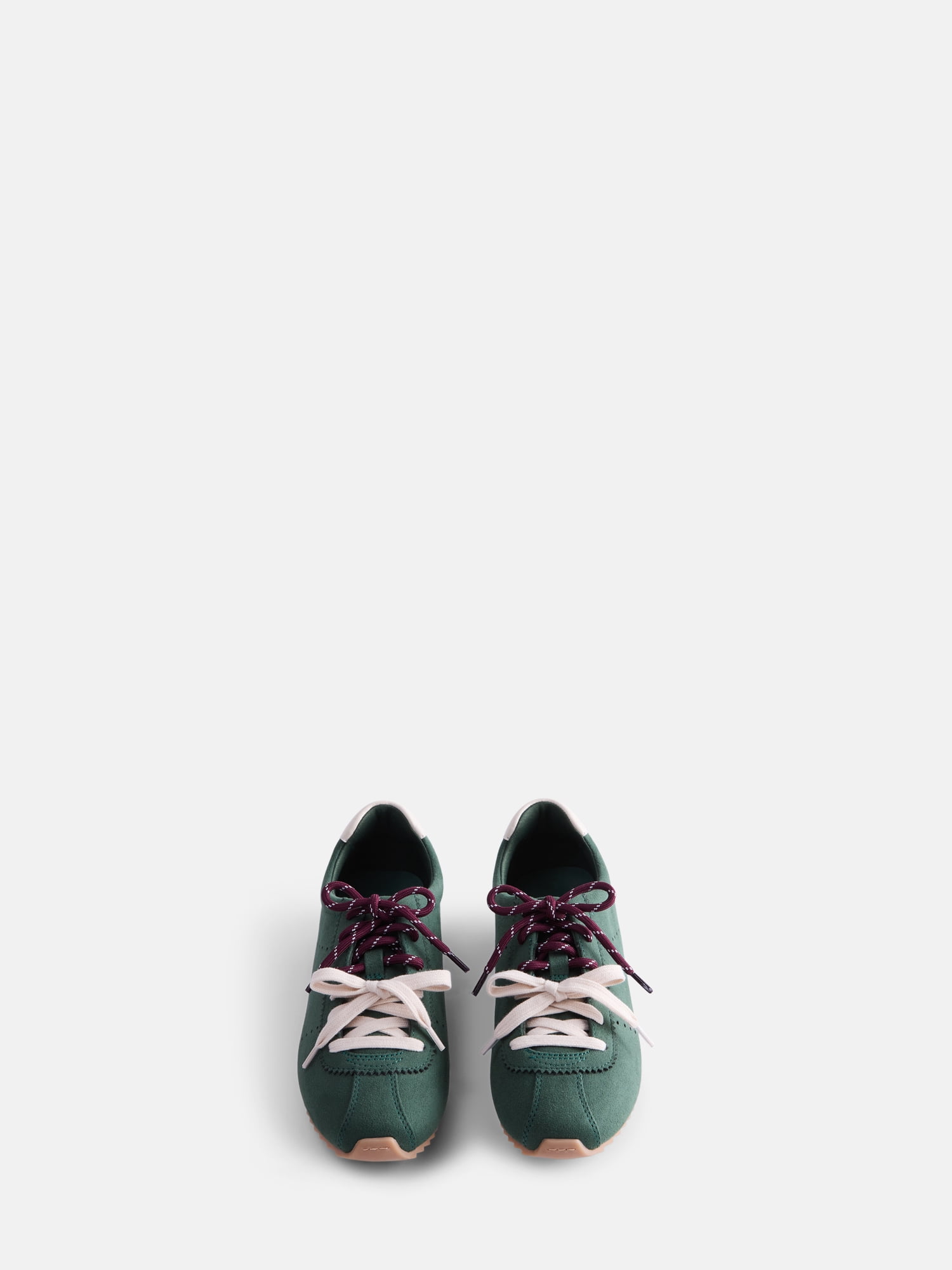 Weekend Academy Girls Double Lace Fashion Sneakers
