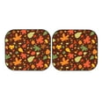 thumbnail image 7 of Balery Autumn Leaves Sun Shield 2 Pack For Car Front Windows Foldable Sun Visor Protector Blocks Max Uv Rays And Keeps Your Vehicle Cool For Most Sedans Suv Truck, 7 of 7