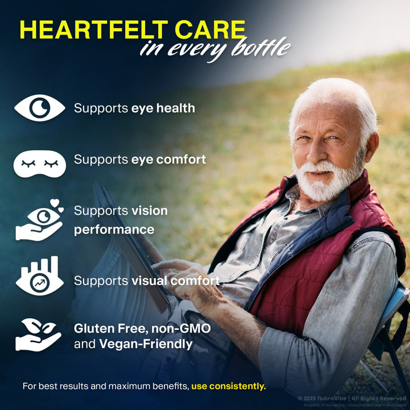 LuminEye Drops – Daily Eye Care Formula with Original Blend to Support Visual Wellness, Eye Comfort & Healthy Vision |Easy-to-Use Liquid for Everyday Use (30 Servings)