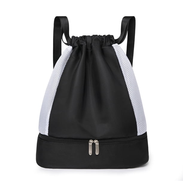 Mochila de gimnasio Minnieouse portátil impermeable para Senderismo Viajes Fitness negro