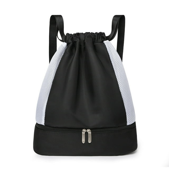 Mochila de gimnasio Minnieouse portátil impermeable para Senderismo Viajes Fitness negro