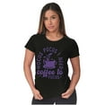thumbnail image 4 of Hocus Pocus I Need Coffee to Focus Womens Slim Fit Graphic Tee Brisco Brands S, 4 of 5