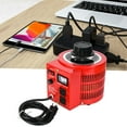 thumbnail image 2 of Voltage Regulator TDGC2-2KM AC Voltage Regulator Output 0~130V 20A Single Phase US Plug 110V 2000W, 2 of 8