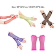thumbnail image 3 of Guantes de red de malla Minnieouse para fiesta mitones decorativos de nailon unisex, 3 of 6
