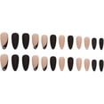 thumbnail image 5 of Mgmxbsth 24PCS Enumerated Medium Pressed Nails,Fake Nails, French Tip False Nails, Stick On Nails, Daily Tip Acrylic Full Coverage Gel Adhesive Nail, 5 of 5