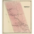 thumbnail image 2 of Stone 20x22 White Modern Wood Framed Museum Art Print Titled - Redfield New York Landowner - Stone 1866, 2 of 4