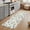 Black White, variant on Front Door Mat Indoor Outdoor 19.7"x31.5", Gradient Aqua Blue Absorbent Non Slip Welcome Mat, Modern Rustic Minimalist Pastel Solid Low Profile Entryway Rug for Front Entrance Porch Back Door Patio