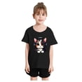 thumbnail image 1 of TZEWGL Tees For Child Loose Printed Round Neck Short Sleeve Clothes For Girls Boys size 8-10T, 1 of 5