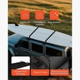 thumbnail image 2 of 37.6-Inch Inflatable Roof Rack Cushions, All-Purpose Auto Bars, 88LBS Load Capacity, Kayak Holder wi_Perfect Gift, 2 of 5