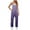 03-Purple&overalls for women, variant on QATAINLAV Jumpsuits for Women Dressy Casual Sleeveless Jumpers Loose Wide Legs Onesie Pants with Pockets, Purple, XL