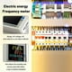 thumbnail image 5 of Medidor eléctrico digital de carril DIN, voltímetro CA 40-300 V 100 A, medidor de potencia y corriente, medidor de frecuencia de energía eléctrica en KWH, 5 of 8