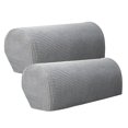 thumbnail image 7 of AUQ Stretch Armrest Covers for Chairs Sofas Couch,Chair Arm Covers,Couch Arm Covers,Spandex Arm Covers,Anti-Slip Furniture Protector Washable Armchair Slipcovers for Recliner Set of 2, 7 of 7
