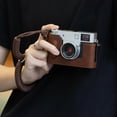 thumbnail image 1 of QHUDLV for Fuji X Half Leather Protective Cover, for X-Half Camera Bag Handle Leather Case Base Wrist Strap Shoulder Strap,Retro * Leather Camera Protective, 1 of 8