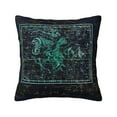 thumbnail image 1 of ZICANCN Constellation Map Star Decorative Throw Pillow Covers , Couch Sofa Decorative Knit Pillow Covers for Living Room Farmhouse 16"x16", 1 of 8