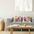 thumbnail image 3 of Stupell Industries Abstract Pink Blossoms Decorative Printed Throw Pillow, 18 x 18, 3 of 5