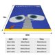 thumbnail image 4 of Manta WALL-E, acogedora y cálida manta de franela para sala de estar, dormitorio, cama, sofá, coche, mantas de vellón para todas las estaciones, regalos para niños, adolescentes y adultos, 50 x 40, 4 of 8