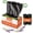 Black, variant on Pupzle Dog Pooper Scooper with Bag Attachment, Heavy Duty for Large Dogs