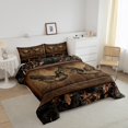 thumbnail image 4 of Rustic Farmhouse Bedding Comforter Sets King Tree Branches Camo Cabin Bedding Set Hunting Animal Mallard Duck Comforter Set Men Woodland Camouflage Wildlife Quilt Set, 4 of 8
