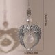 thumbnail image 3 of Fiudx Artículos en oferta con ofertas flash Colgante de cristal de ángel de Navidad para coche, colgante de cristal colorido para conmemorar a los familiares, 3 of 5