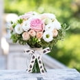 thumbnail image 5 of FENGGUIQU White Decorative Ribbon Roll for Wrapping, Crafts, Floral Arrangements, and Home Decoration Projects, 5 of 8