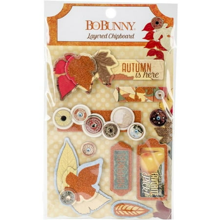 - New! Farmers' Market Adhesive Layered Chipboard-w/glitter & Gems