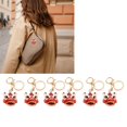 thumbnail image 3 of 6Pcs Rhinestone Car Key Chain Pendant, Bright Colors Rhinestone Keychain Key Accessories For Bag Wallet, 3 of 8
