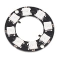thumbnail image 2 of JINGT 1pc LED Ring 5V Individual Addressable RGB LED Ring For Arduino W 812 Household Built In Full-color LED Light Ring 8LED, 2 of 9