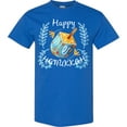 thumbnail image 3 of Inktastic Happy Hanukkah Dreidel and Laurels T-Shirt, 3 of 5