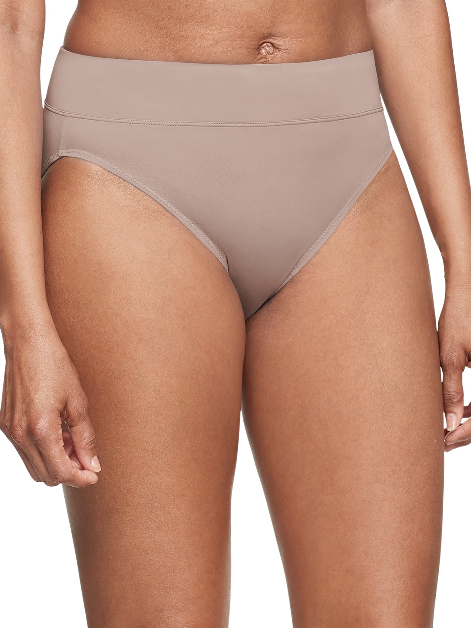 Warners® Blissful Benefits Women's Dig-Free Comfort Waistband Microfiber 3-Pack Hi-Cut