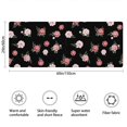 thumbnail image 3 of Pioneer Flower Floral Print Pattern Bathroom Rugs Mat, Non Slip Microfiber Bathroom Rug with Rubber Backing, Soft Mats for Bathroom Floor Tub Shower, 24"x60", 3 of 5